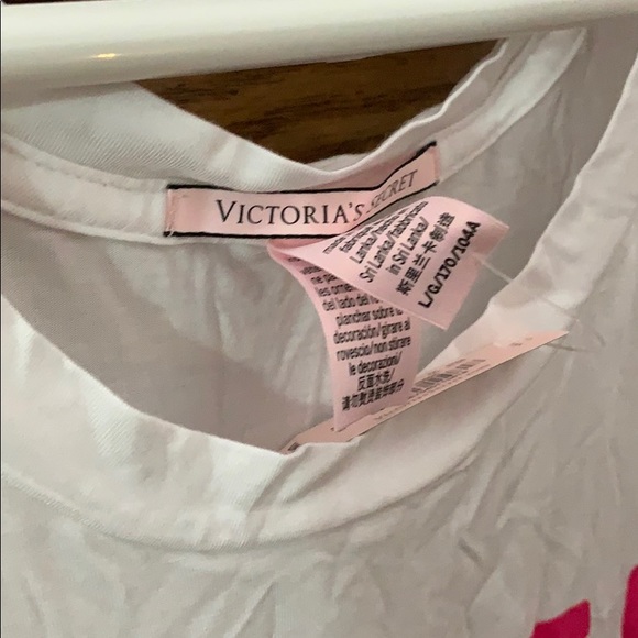 NWT Victoria’s Secret White “Angel” Tank Top - Picture 2 of 10